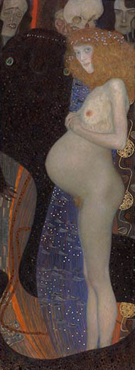 Die Hoffnung I Gustav Klimt